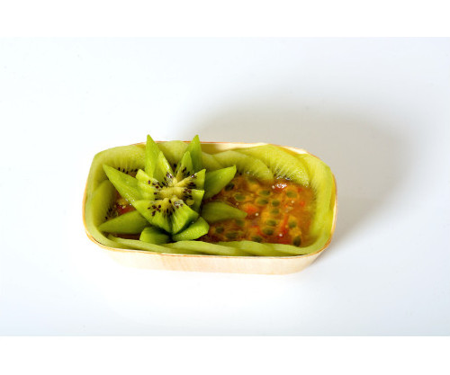 Madera Holzschale 120x68x40mm, 100 Stück