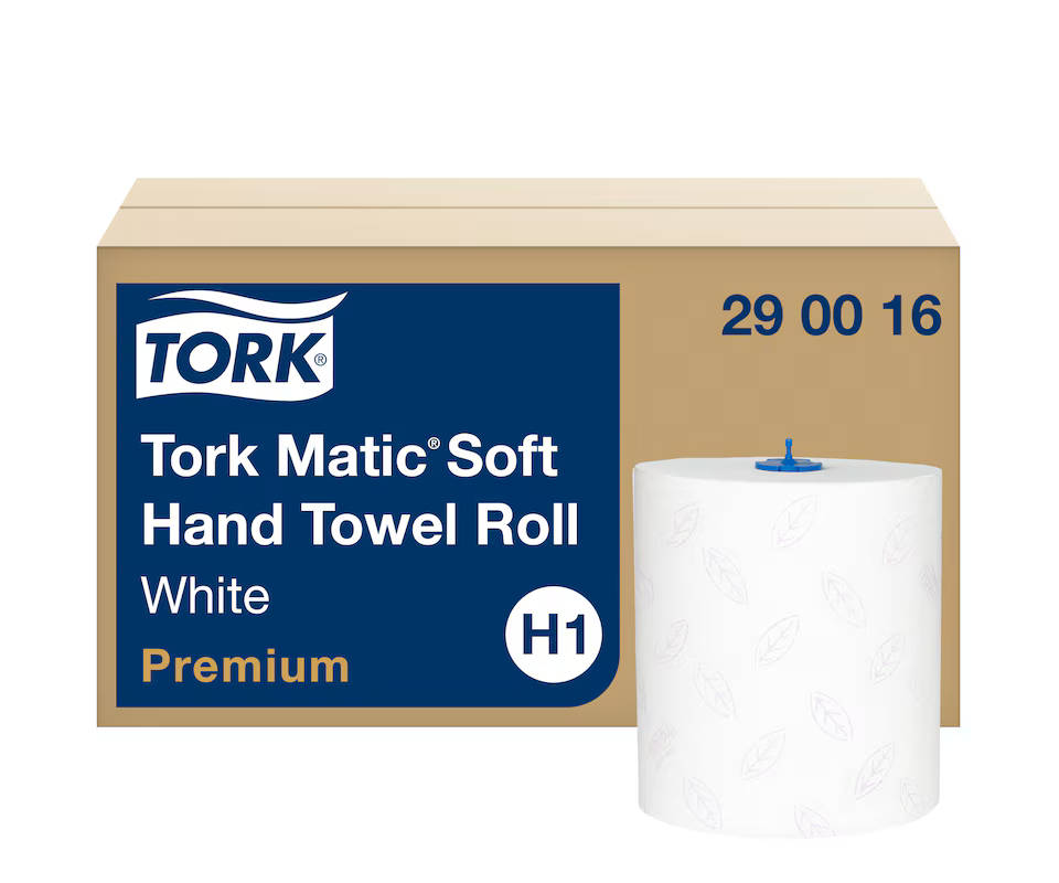 Tork Matic® weiches Rollenhandtuch 2- lagig, H1-Premium, 100 m, 6 Rollen/VE