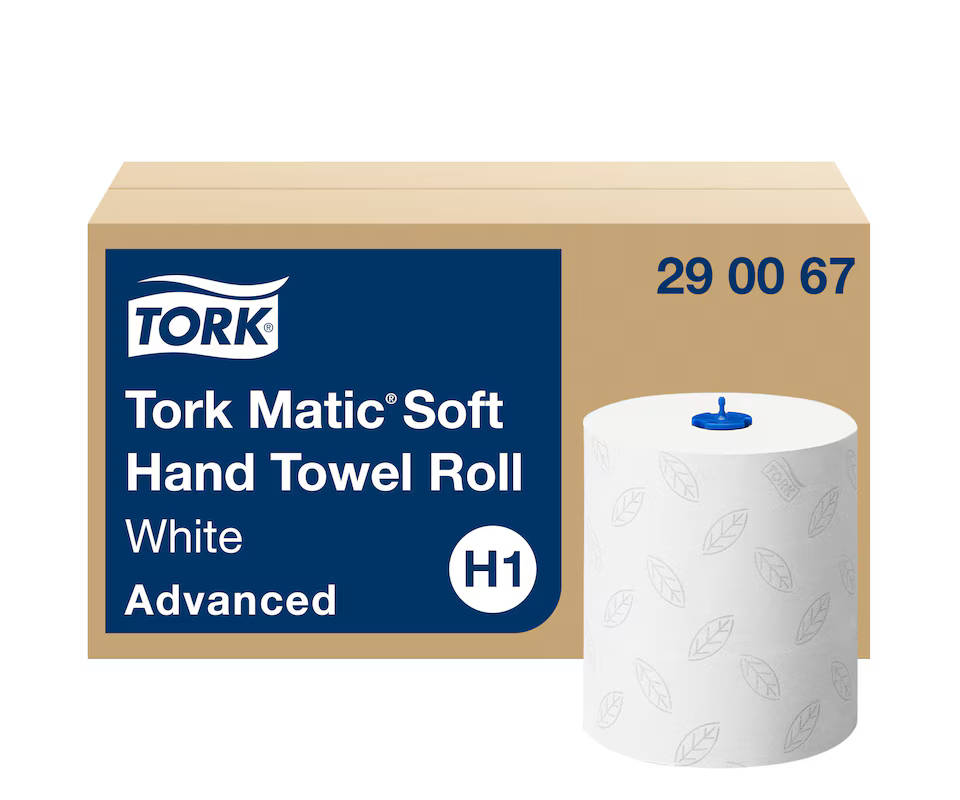 Tork Matic® weiches Rollenhandtuch Advanced 2-lagig, 150m, 6 Rollen/VE