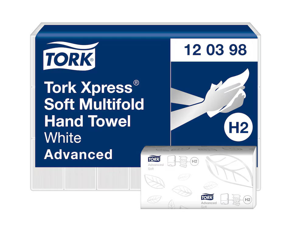 Tork Advance Handtuch Interfold 2lg., 21,2x25,5cm, 21x180Stk.