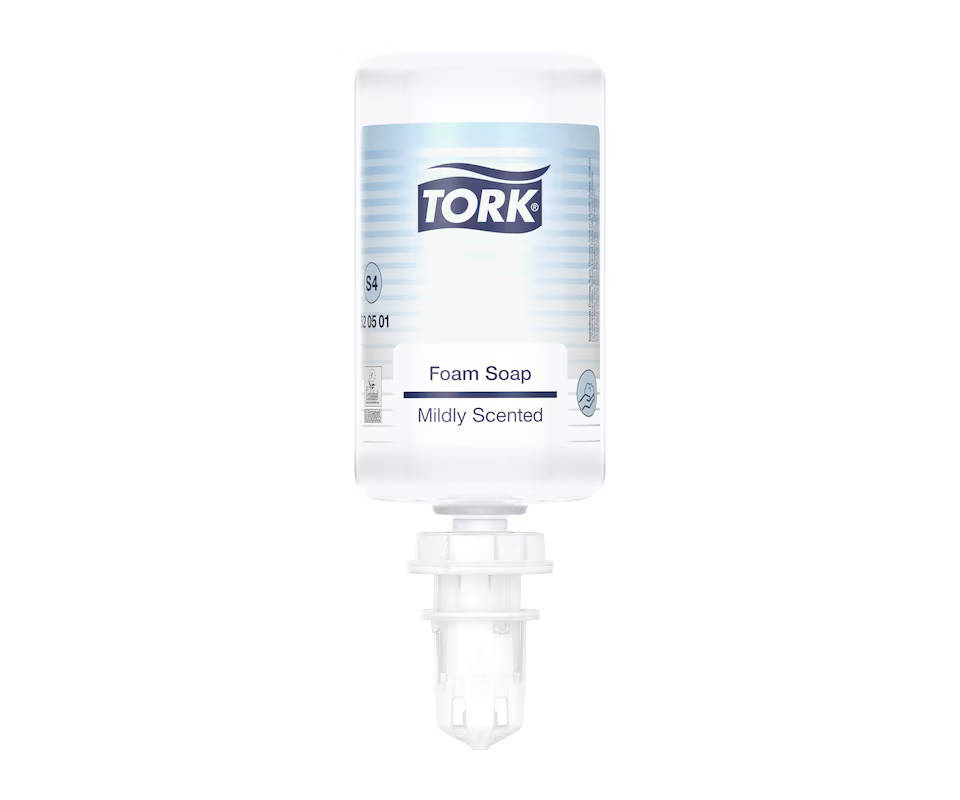Tork mild duftende Hand Schaumseife, farblos, 6 Flaschen/VE