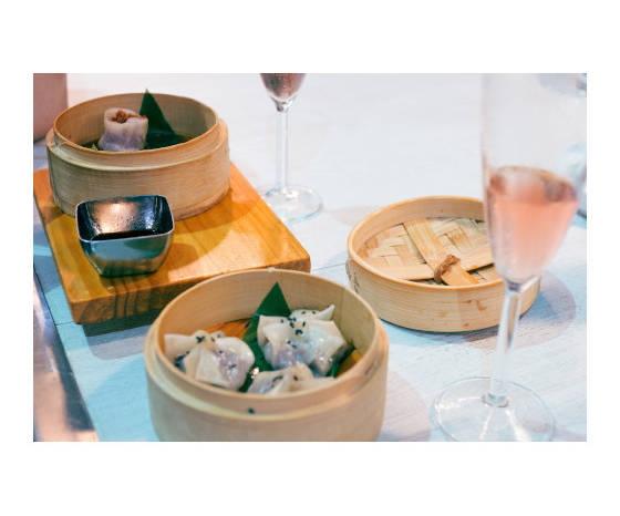 Bambus Dampfkorb Mini Ø 80 mm – für Dim Sum & kleine Portionen 50 Stück