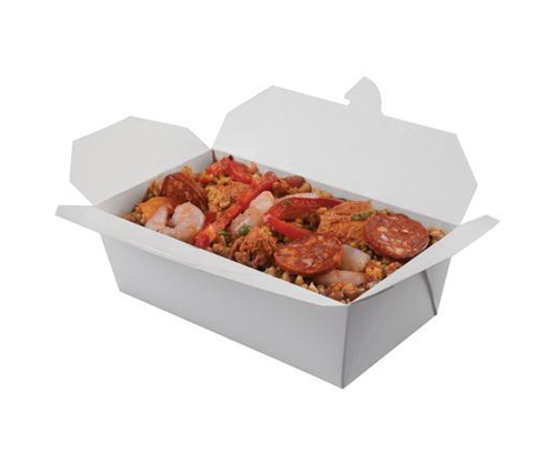 Multi-Food-Karton medium weiß, 1000ml/36oz, 250 Stück