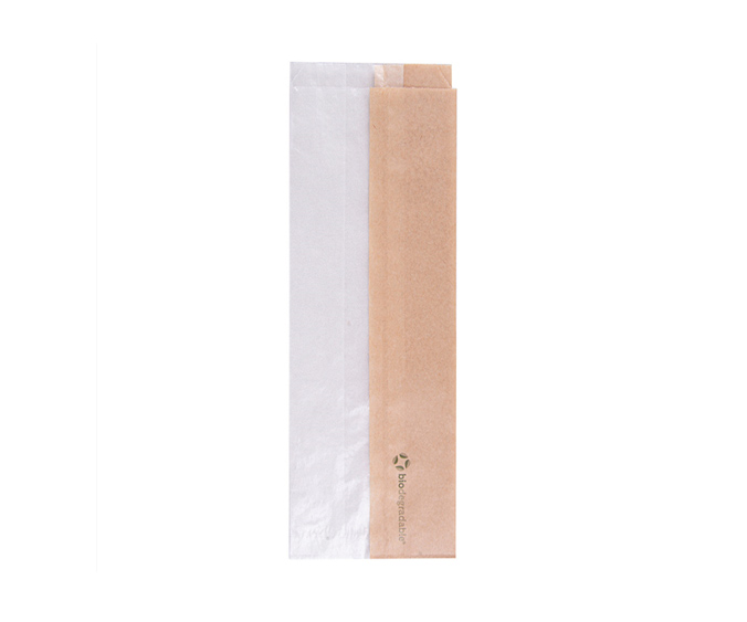 g2n Papier-Sichtstreifen-Beutel halb/halb 9+5,5x26cm, 8x250 Stück