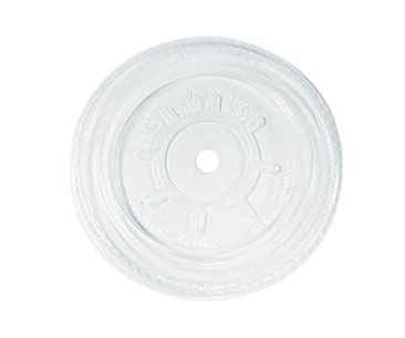 PLA-Flachdeckel mit Loch, 30x100 Stück