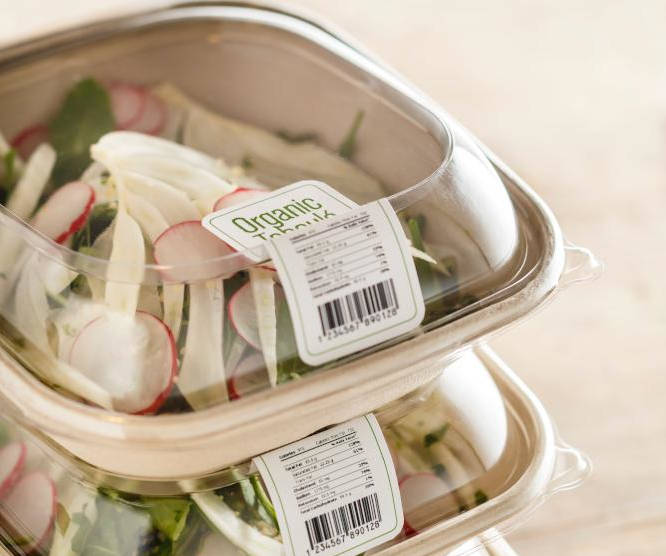 BEPULP Deckel quadratisch rPet transparent für #12352, 6x50 Stück