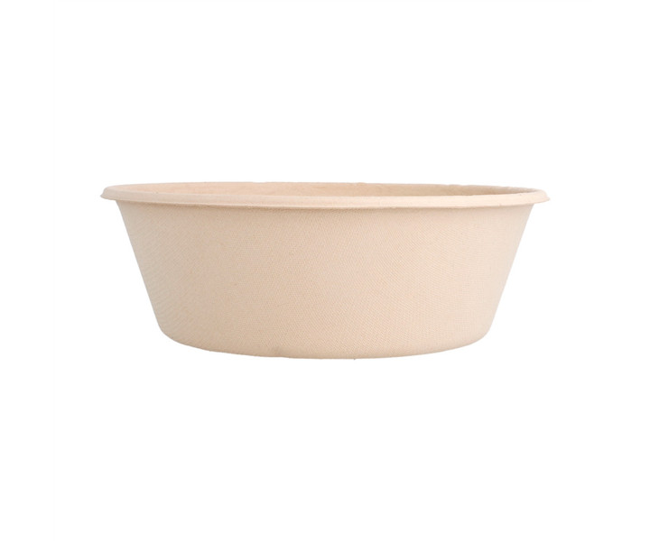 Salatschale Bagasse braun 900ml, 4x50 Stück
