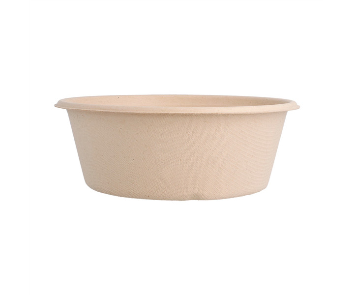 Salatschale Bagasse braun 500/600ml, 8x50 Stück