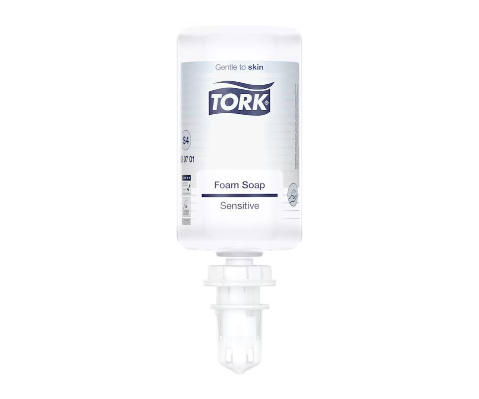 Tork sensitive Schaumseife Premium, 6 Flaschen a 1 Liter/VE