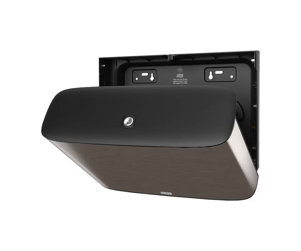 Tork Spender Mini Jumbo Toilettenpapier Edelstahl T2 – 460006, 1 Stück/VE