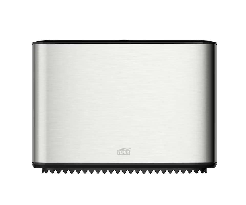 Tork Spender Mini Jumbo Toilettenpapier Edelstahl T2 – 460006, 1 Stück/VE