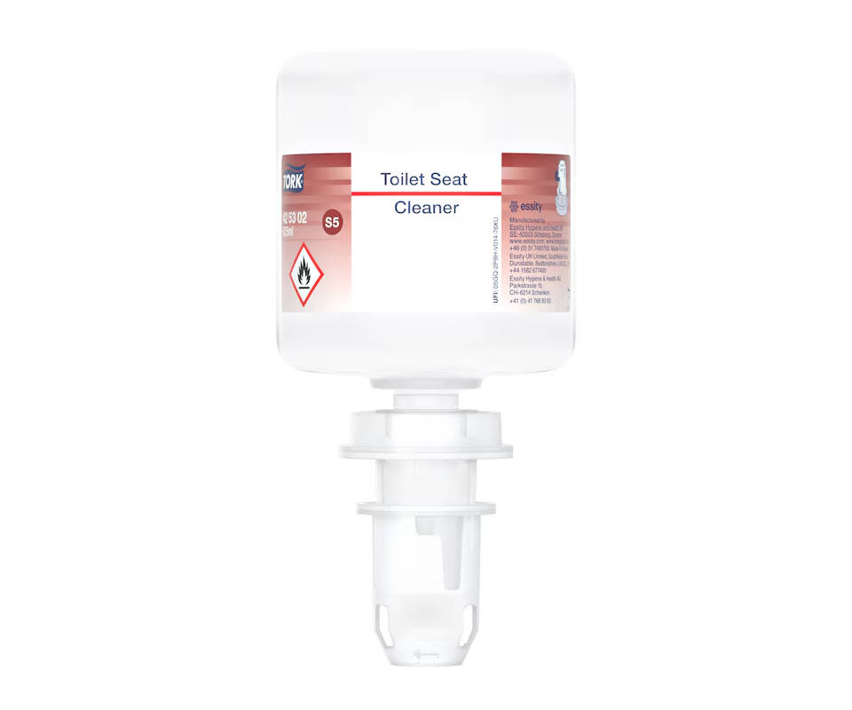 Tork Mini Toilettensitzreiniger, farblos, 8 Flaschen/VE