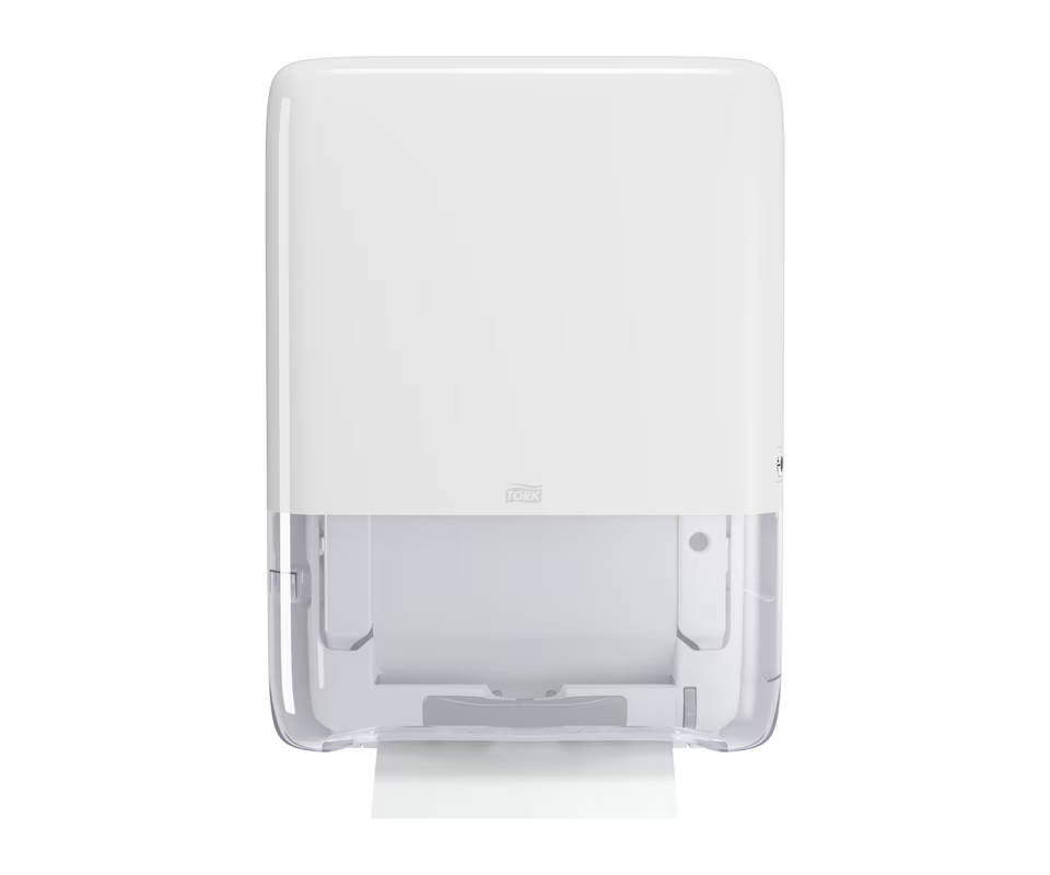 Tork PeakServe® Mini Papierhandtuchspender Weiß H5 – 552550, 1 Stück/VE