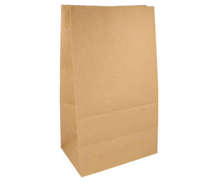 Klotzbodenbeutel braun 70gr/m², 220 + 140 x 370 mm, 500 Stück