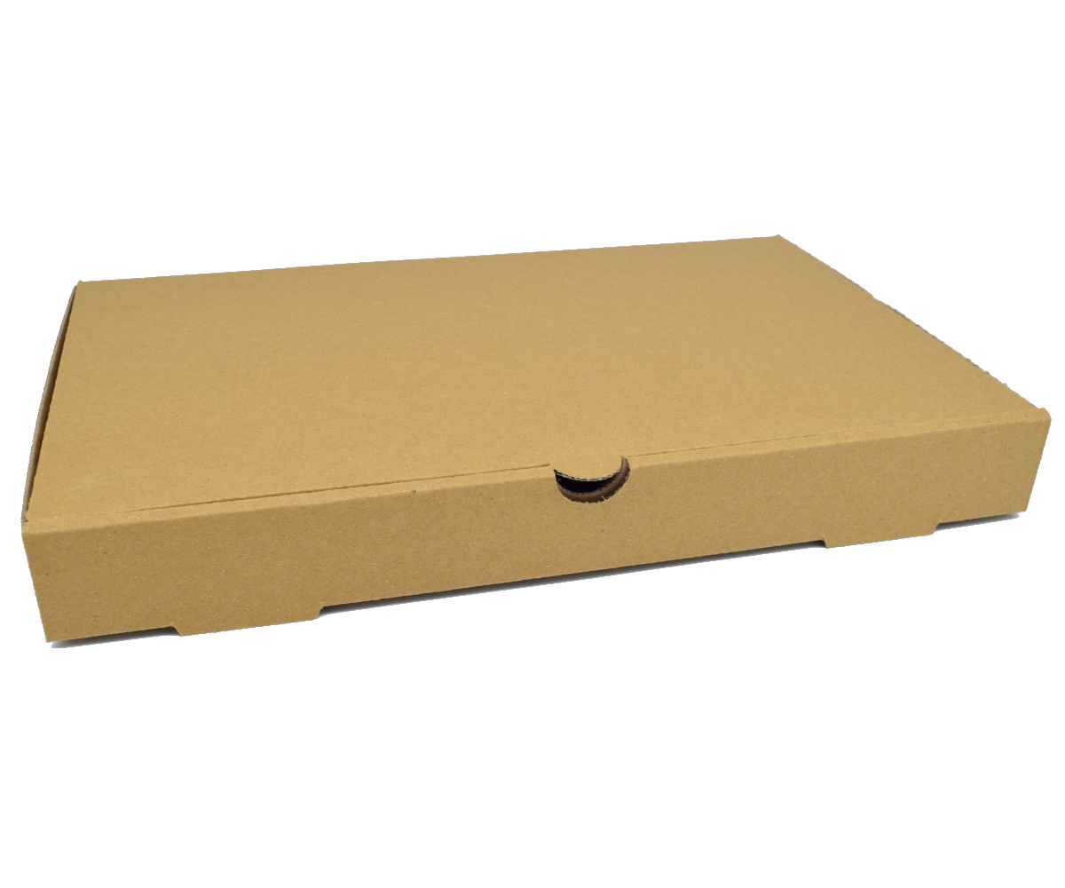 Pinsakarton kraftbraun 230 x 360 x 40 mm, 100 Stück