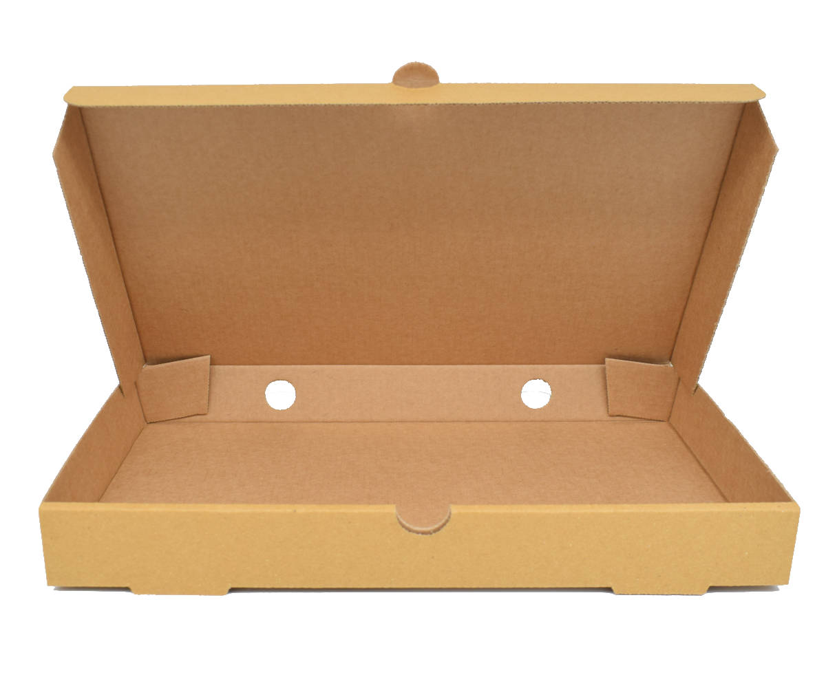 Pinsakarton kraftbraun 230 x 360 x 40 mm, 100 Stück