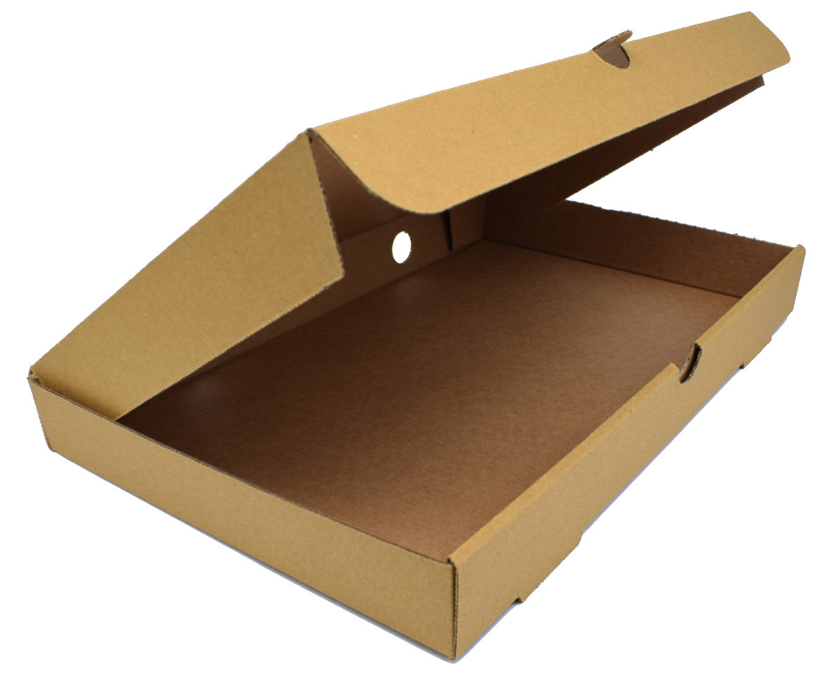 Pinsakarton kraftbraun 230 x 360 x 40 mm, 100 Stück