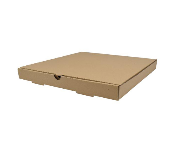 Pizza-Boxen braun 300x300x30mm, 150Stk.