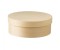 Holzbox rund XL 1000ml, Ø 163mm, H60mm + PET Baking Cup + Deckel 25 Stück