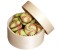 Holzbox rund L 45cl, Ø 118mm, H50mm + PET Baking Cup + Deckel 50 Stück