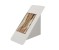 Sandwichbox ST23 Plain white Pack, heat-seal, 500 Stück