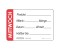 Date-It Label "Mittwoch" ablösbar 50x75mm, 500 Stück