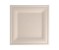 Teller Bagasse braun quadratisch 200x200x10mm, 10x50 Stück