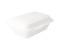 Menübox aus Zuckerrohr 600ml, 136x182x64mm, 20x50 Stück